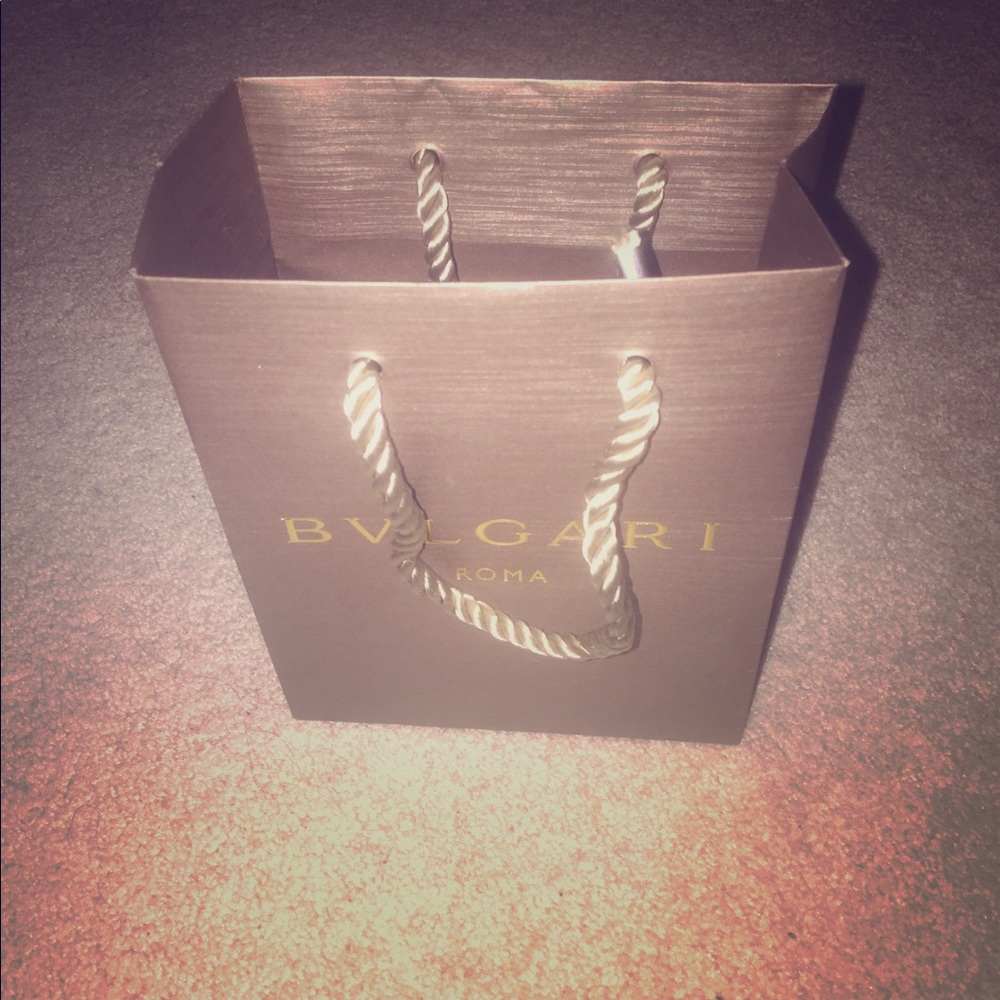 ‼️SOLD‼️Bulgari shopping bag